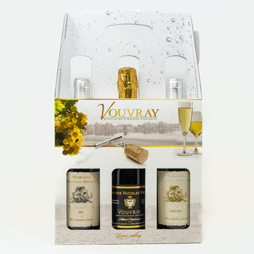 Vouvray 3 Bottle Gift Set | Mix, Match and Save | Domaine Nicolas Brunet